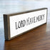 Wood & Metal Southern Sign, Weatherproof Indoor Outdoor Wall Decor, Rustic Charm with "Lord Have Mercy"