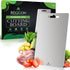 BEGCON Stainless Steel Cutting Boards for Kitchen - 304 Stainless Steel Food Grade,