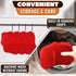 4 Cozy 6.5" 7.1" Pcs Microwave Bowl Holders for Hot Food Microfiber Fabric Heat-Resistant Hot Bowl Holder, Fits Bowls