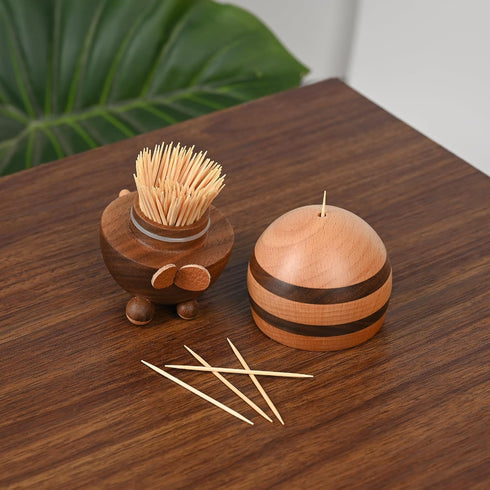 Bee Toothpick Holder Dispenser - Unique Kitchen Gadgets for Home Decor, Cute Accessories for Bee Lovers, Includes 150
