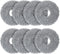 8 Pack Mop Pads Compatible with Roborock Q Revo/Qrevo MaxV Robot Vacuum Cleaner, Replacement Accessories Set
