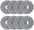 8 Pack Mop Pads Compatible with Roborock Q Revo/Qrevo MaxV Robot Vacuum Cleaner, Replacement Accessories Set