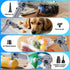 LOQFGDW 25000Pa Handheld Car Vacuum Portable CordlessEquipped with a one-Touch Window Breaker and Seatbelt Cutter Car