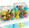Greentainer 2 PackBath Toy Organizer, Wall Mounted Shower Storage Basket - Metal