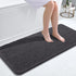 OLANLY Bathroom Rugs 47x20, Extra Soft Absorbent Chenille Bath Mats, Non-Slip, Machine Washable for Bathroom Floor