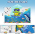JOPJOLIW 30"X50" Kids Bath Towels, Kids Towel Girls Boys Hooded Beach, Cartoon Turtle Toddler Towels with Hood, Soft