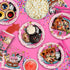 Kitty Cat Pink Kitten Birthday Party Supplies Set, Tableware Kit for 16 Plates Napkins Cups