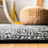 SAFAVIEH Vintage Leather Collection Accent Rug - 2' x 3', Light Grey & Black, Handmade Modern Leather