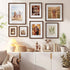 5x7 4x6, 5 7 Picture Frame with HD Tempered Glass, USA-Sourced Walnut Wood Photo Frame Matted to Rounded Corner x