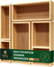 ROYAL CRAFT WOOD 5-Piece Bamboo Drawer Organizer Set - Multi-Use Storage Trays for Kitchen, Bathroom, Office, Makeup &