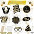 KatchOn New Years Photo Booth Props 2025 - Pack of 35 for New Years Eve Party Supplies and Decorations
