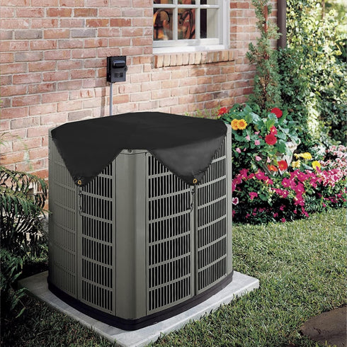 Heavy Duty Water-Resistant Central AC Cover for Outdoor Unit, Air Conditioner Covers for Outside Units 32 x 32 Inch,