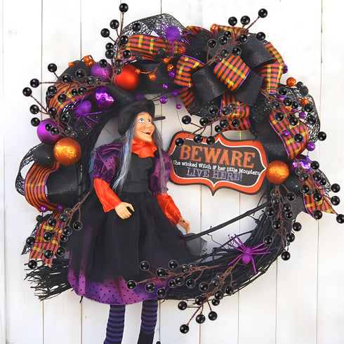 40 (40, Rowfad Pcs Artificial Berry Stems Branches, Halloween Black Faux Holly Berries Picks Ornaments for Christmas