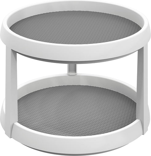 Simple Houseware 2 Tier Turntable Lazy Susan Spice Organizer