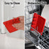 Zulay Kitchen Silicone Utensil Rest with Drip Pad - BPA-Free Heat-Resistant Spoon Holder for Kitchen