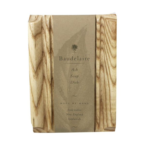BAUDELAIRE Regular Rectangle Ash Soap Dish, 1 EA
