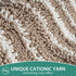 HOMEIDEAS 2 Piece Cationic-Dye Bathroom Rugs Sets, Chenille Extra Soft Absorbent Non-Slip Machine Washable Bath Mats