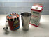 Metal Magery Stainless Steel Milkshake Cups - Immersion Hand Blender Malt Cup 30 oz Set of 2