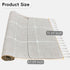 Bzvystux Coffee Table Cloth, Table Cover with Pockets and Tassel,Coffee Grid for Living Room Small Rectangle