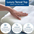 Twin Size Luxury Tencel Mattress Protector, 100% Waterproof, Ultra Soft & Naturally Cooling, Deep Pocket Cover Up to 18"
