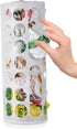 Handy Laundry Grocery Bag Storage Holder, 2-Pack Large Bag Dispenser for Neatly Storing Plastic Shopping Bags
