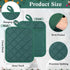 20 7x9'' Hoolerry Pieces Pot Holders with Pocket Sublimation Cotton Oven Pot Holders Bulk with Hanging Loops Pads