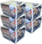 X-Large Heavy Duty Vinyl Zippered Storage Bags, Clear, 5-Pack for Sweaters, Blankets, Comforters