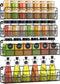 OneAhead Design Wall Mounted Spice Rack Organizer, Pantry Door Organizer & Hanging Storage Baskets,