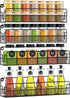 OneAhead Design Wall Mounted Spice Rack Organizer, Pantry Door Organizer & Hanging Storage Baskets,