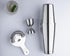 Bell Jigger Stainless Steel Bar Tool with 0.5oz, 1oz, 1.5oz and 2oz Measuring Marks, Mirror Polished Finish, One Jigger