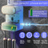 3 Automatic Toothpaste Dispenser,Smart Toothpaste Dispenser Wall Mounted with Toothpaste Slots,Electric Toothbrush