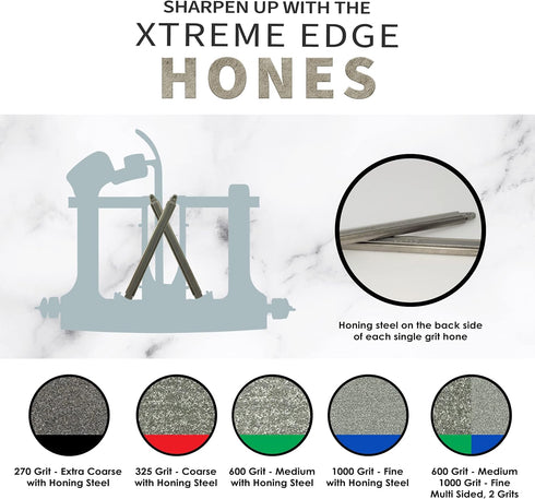 Warthog COARSE 325 Grit V-Sharp XTREME EDGE Replacement Hones for The Xtreme Edge Knife Sharpener System