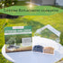 Window Bird Feeder House Shaped, Innovative Anti-Yellow Acrylic Technology, Strong Suction Cup Grip for Wild Birds