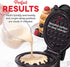 DASH Mini Waffle Maker: 4” Nonstick Waffle Iron with Quick Heat-Up, Perfect for Kids and Families