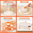 VEDALIO Sourdough Starter Kit, Sourdough Bread Baking Supplies, Sour Dough Starter Kits, Woven Bread Proofing Basket