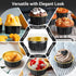 EUSOAR Ramekins with Lids, 25pcs 5oz Aluminum Foil Baking Dessert Cups, Mini Muffin Creme Brulee for Wedding Party