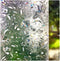 LEMON CLOUD Decorative Window Privacy Film, 3D Stained Glass Window Sticker, Anti-UV Sun Blocker (Rainbow Tulip Design,