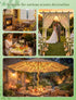 Lights,23ft in,73 Vines with Fairy Ivy Leaf Lights Plug LED Lighted Fake Garland with Remote Indoor Outdoor