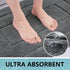 Buganda Bathroom Rugs, 30" x 20", Soft Absorbent Microfiber Non-Slip Shaggy Bath Carpet for Bathroom Floor