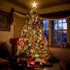 Warm White Light Christmas Tree Topper Star, 8.7 Inch Decor for General Size Xmas Tree Holiday