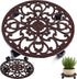 1 Packs 14 Inch Rolling Plant Stand with Wheels Metal Plant Caddy
