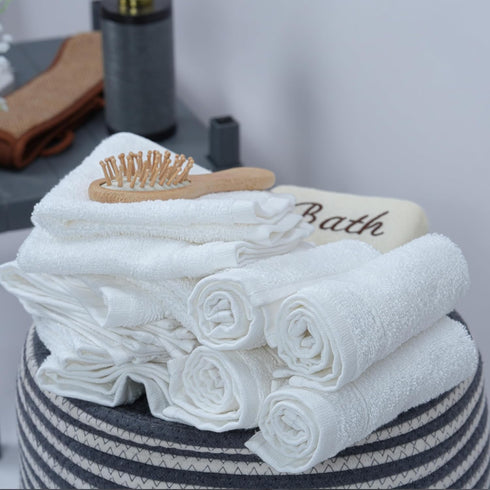 Pack 60 12 12 Inches, 60 Pack) Tens Towels of Washcloths, x Lighter Weight, Quick to Dry, Super Soft & Absorbent