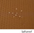 maxmill Weaved Texture Design Harvest Tablecloth, Water Resistant, Wrinkle Free, Rectangle 60 x 84 Inch Amber