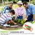 WORKPRO Hand Weeder Puller, 5-in-1 Stainless Steel Garden Trowel with Soft Handle for Easy Weeder Removal, Planting,