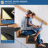 Self-Adhesive Shelf Liner, Waterproof Backed Paper Easy Peel and Stick Contact Liner for Desk Surface (Black)