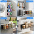 FancyMule 5 Pack Magnetic Spice Rack for Refrigerator, Magnetic Fridge Organizer Shelves, Strong Magnetic Hold, No