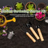 UoeRing 11 Inch $9.9 Plant Caddy with Hidden Wheels Heavy Duty Rolling Plant Stand, Indoor Outdoor Plant Saucer Tray
