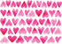 Tervis Valentine's Day Pink Hearts All Over - Made in USA Double Walled Insulated Tumbler Travel Cup, 24oz, Clear