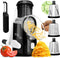 BASSWOOD Rotary Cheese Grater with Handle - Mandoline Slicer and 3 Stainless Steel Drum Blades (Black)