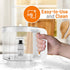 NutriChef Food Processor Bowl, Cover and Pusher, Replacement Parts for NutriChef Multifunction Food Processor Model
